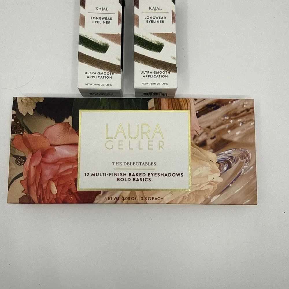 Laura Geller The Delectables Bold Basics Kajal Longwear Eyeliner Lot Of 3 New